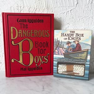 The Dangerous Book for Boys Hardcover+The Handy Box of Knots for Every Situation